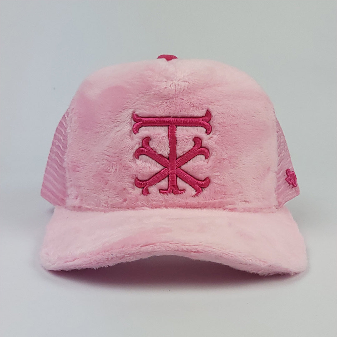 Pink Cadillac Velvet Trucker