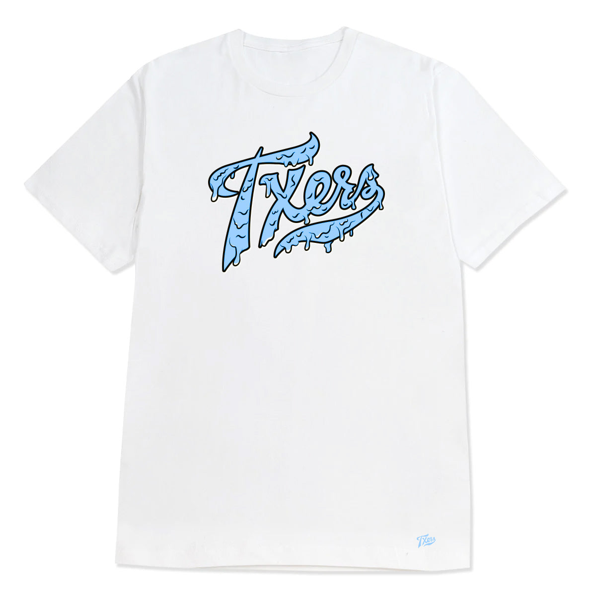 Txers - Light Blue Drip Tee
