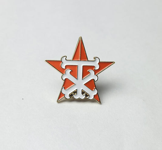 Txers Lone Star Hat Pin