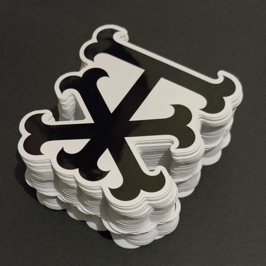 TX Glossy Sticker